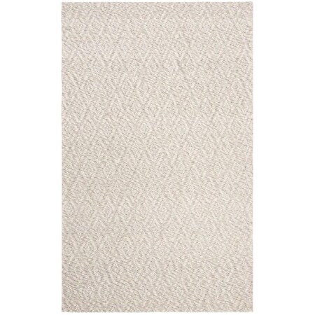 Safavieh 5 x 8 ft. Marbella Rectangle Hand Loomed Wool Rug Beige & Cream MRB526A-5